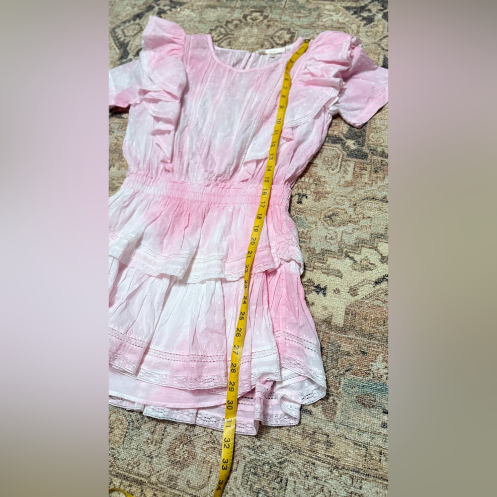 LoveShackFancy Pink Ruffled Dress - Picture 8 of 11